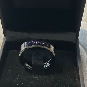 King Will Elegant Purple Mens  Ring